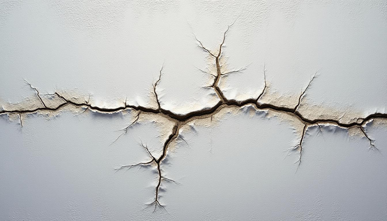 découvrez les causes des fissures dans la peinture et apprenez des méthodes efficaces pour les réparer et prévenir leur réapparition.